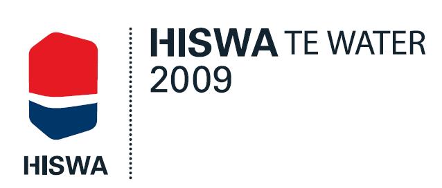 Logo Hiswa te water 2009